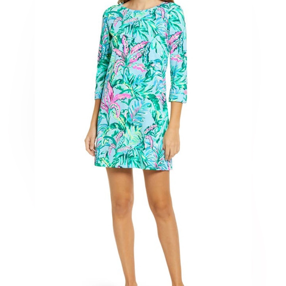 Lilly Pulitzer Linden Dress in Porto Blue - Size Small